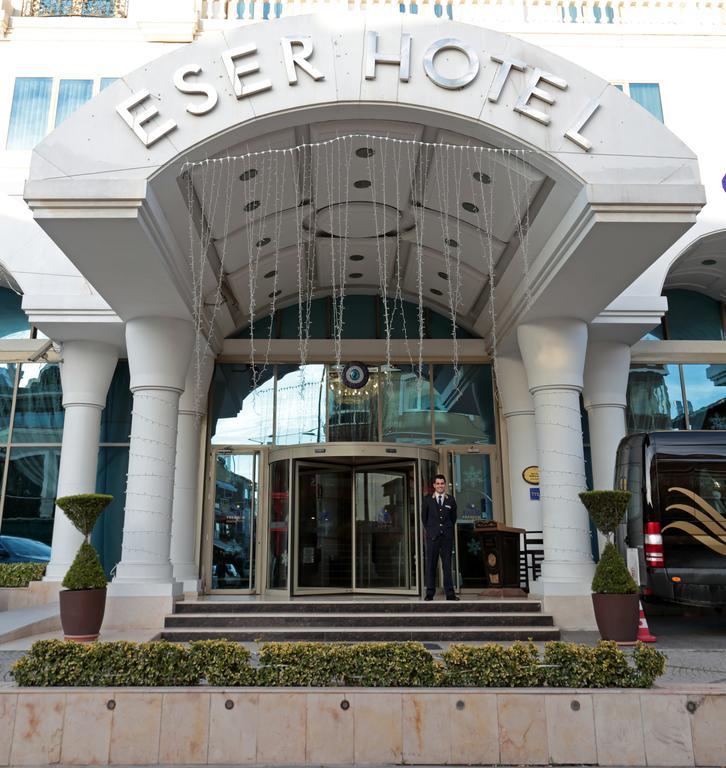 Eser Premium Hotel & Spa Büyükçekmece Ngoại thất bức ảnh Entrance of the hotel